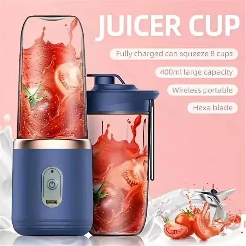 Portable USB Rechargeable Smoothie Blender