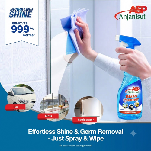Glass Cleaner – 500 ml Buy 1 Get 1 Free 🎁